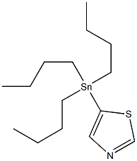 5-(Tributylstannyl)-1,3-thiazole 结构式