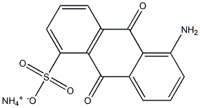 蒽醌-1-氨基-5-磺酸铵 结构式