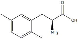 L-2,5-DIMETHYLPHENYLALANINE 结构式