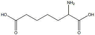 L-A-AMINOPIMELIC ACID 结构式