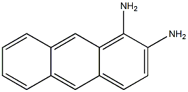 1,2-二胺蒽 结构式