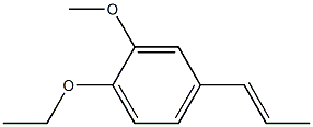 異丁香酚乙醚 结构式