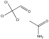 氯醛[合]乙醯胺 结构式