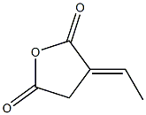 亞乙基丁二[酸]酐 结构式