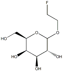 2-fluoroethyl galactopyranoside 结构式