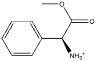 2-phenylglycinium methyl ester 结构式