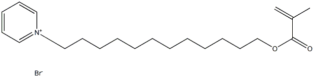 methacryloyloxydodecylpyridinium bromide 结构式