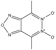 4,7-dimethyl-1,2,5-oxadiazolo(3,4-d)pyridazine 5,6-dioxide 结构式