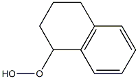 1,2,3,4-tetrahydronaphthalene-1-hydroperoxide 结构式