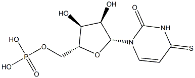 4-thiouridine monophosphate 结构式