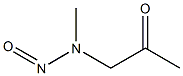 methyl-2-oxopropylnitrosamine 结构式