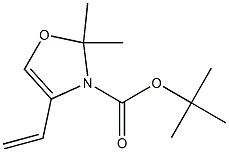 3-(tert-butoxycarbonyl)-2,2-dimethyl-4-vinyloxazole 结构式