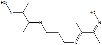 2,10-dioximino-3,9-dimethyl-4,8-diazaundeca-3,8-diene 结构式