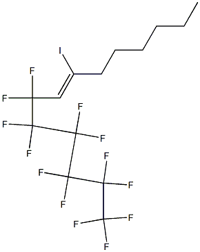 1,1,1,2,2,3,3,4,4,5,5,6,6---tridecafluoro-8-iodo-7-tetradecene 结构式