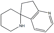 spiro(4-azaindan-1,2'-piperidine) 结构式