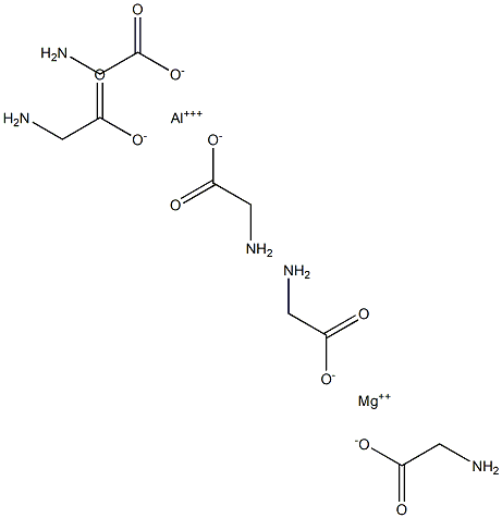 甘氨酸镁铝 结构式