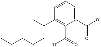 DL-MONO-1-METHYL-HEXYL-PHTHALATE 结构式