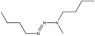 DI-N-BUTYL-3-METHYLTRIAZENE 结构式