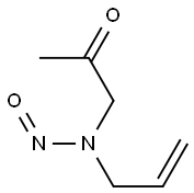 NITROSOALLYL-2-OXOPROPYLAMINE 结构式