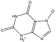 XANTHINE7-N-OXIDE 结构式