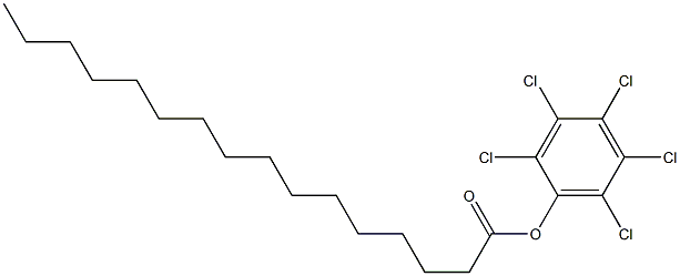 PALMITOYLPENTACHLOROPHENOL 结构式