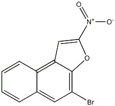 2-NITRO-4-BROMONAPHTHO[3,4-B]FURAN 结构式