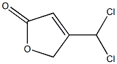 4-(DICHLOROMETHYL)-2-FURANONE 结构式