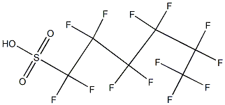 PERFLUOROHEXANESULFONICACID 结构式