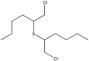 BUTYL-BETA-CHLORETHYLSULPHIDE 结构式