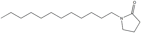 2-PYRROLIDONE,N-DODECYL- 结构式