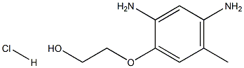 2,4-DIAMINO-5-METHYLPHENOXYETHANOLHYDROCHLORIDE 结构式
