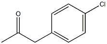 1-(PARA-CHLOROPHENYL)ACETONE 结构式