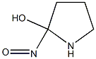 2-HYDROXY-2-NITROSOPYRROLIDINE 结构式