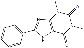 PHENYL-THEOPHYLLINE 结构式