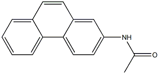 N(2-PHENANTHRYL)ACETAMIDE 结构式