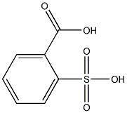 SULFOPHENYLCARBOXYLICACID 结构式