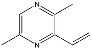 2,5-DIMETHYL-3-VINYLPYRAZINE 结构式