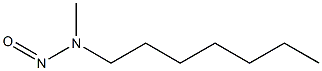 METHYLHEPTYLNITROSAMINE 结构式