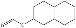 2-NAPHTHOL,DECAHYDRO-,FORMATE 结构式