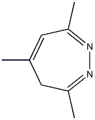3,5,7-trimethyl-4H-diazepine 结构式
