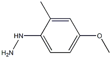(4-Methoxy-2-methyl-phenyl)-hydrazine 结构式