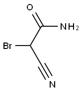 2-bromo-2-cyano-acetamide 结构式