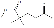 2,2-二甲基戊二酸二甲酯 结构式