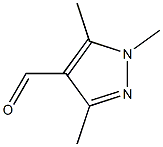 N-甲基-3,5-二甲基-4-醛基吡唑 结构式