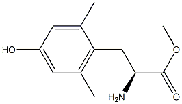 (S)-2,6-Dimethyltyrosine methyl ester 结构式