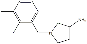 1-(2,3-dimethylbenzyl)pyrrolidin-3-amine 结构式