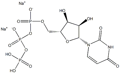 三磷酸尿苷二钠(UTP) 结构式