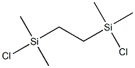 1,2-BIS(CHLORODIMETHYLSILYL)ETHANE: TECH., 90% 结构式
