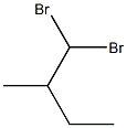 1,1-dibromo-2-methylbutane 结构式