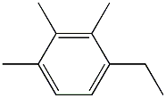 1,2,3-trimethyl-4-ethylbenzene 结构式